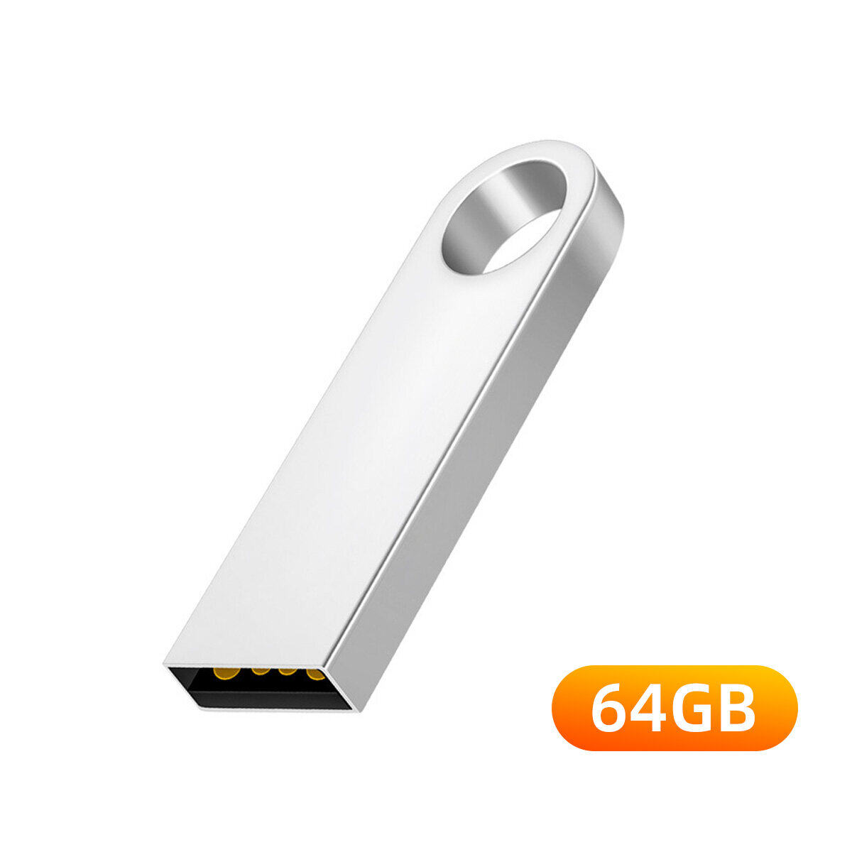 Fonken metal usb flash drive 32gb 16gb 64gb waterproof usb pen drive 2.0 portable usb stick for pc for car