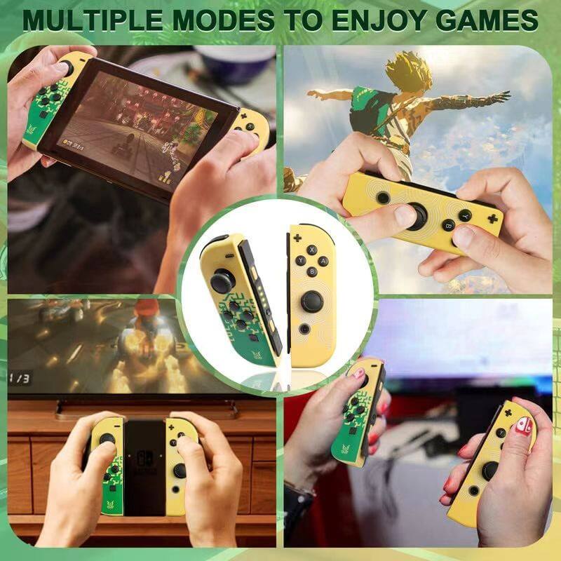 Nước mắt của vương quốc điều khiển chơi game cho Nintendo joycon điều khiển Pro với điều khiển chuyển động, thay thế cho Joy Con Công tắc điều khiển, cho joycon chuyển đổi OLED kiểm soát