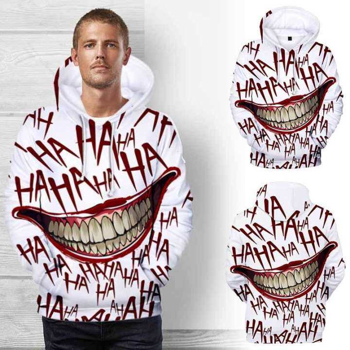 joker hahaha hoodie