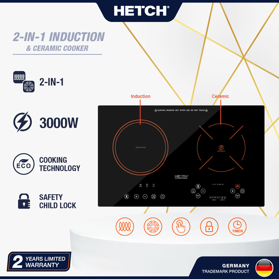 hetch 2 in 1 induction