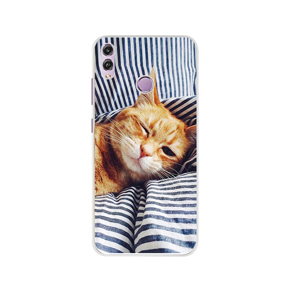 Phone Case For Huawei Honor 8X Max Y Max ARS-L22 Enjoy Max 7.12 inch Painted Pattern Soft Silicone TPU Back Cover Case