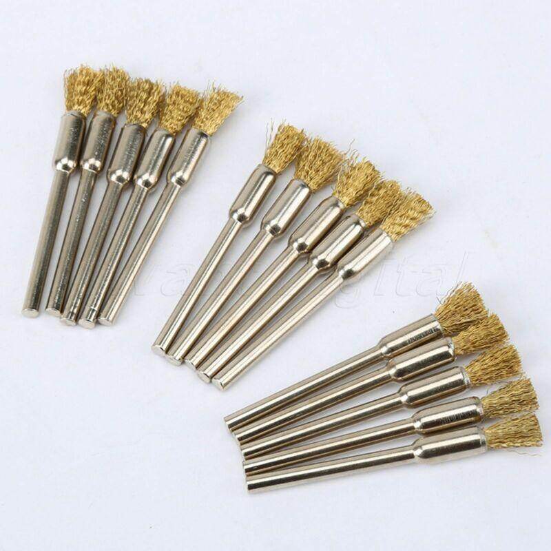 Comforhome 30pcs/set Copper wire wheels Copper Wire Brush Wheel Sanding Accessories For Rotary Copper wire wheels Grinder Tools
