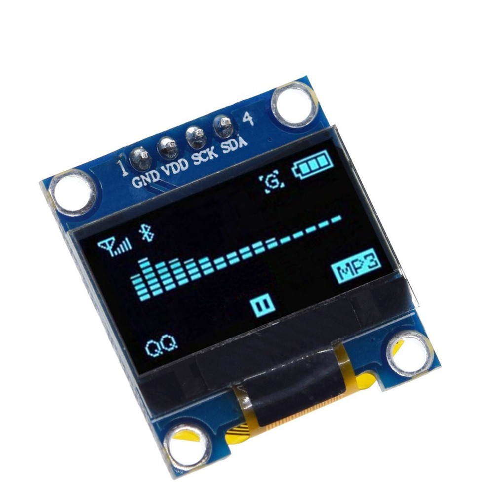 0.96นิ้ว IIC โมดูลแสดงผล OLED SSD1306หน้าจอ LCD สำหรับ Arduino ...