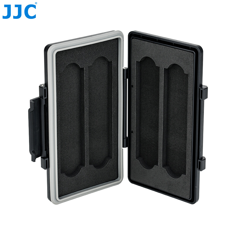 JJC Ultra Thin Memory Card Case Large Capacity Flash Card Storage Box Protection Holder for SD Micro SD MSD TF XQD CFexpress Type A B NS Nintendo Switch Card and M.2 2280 SSD Solid State Drive