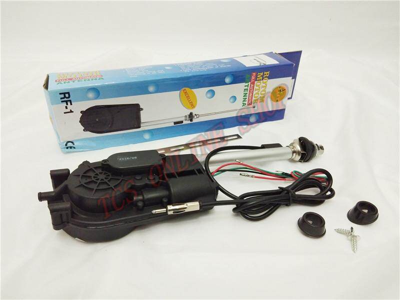 12V Automatic Car Power Electric AM FM Radio Signal Aerial Antenna Kit Universal