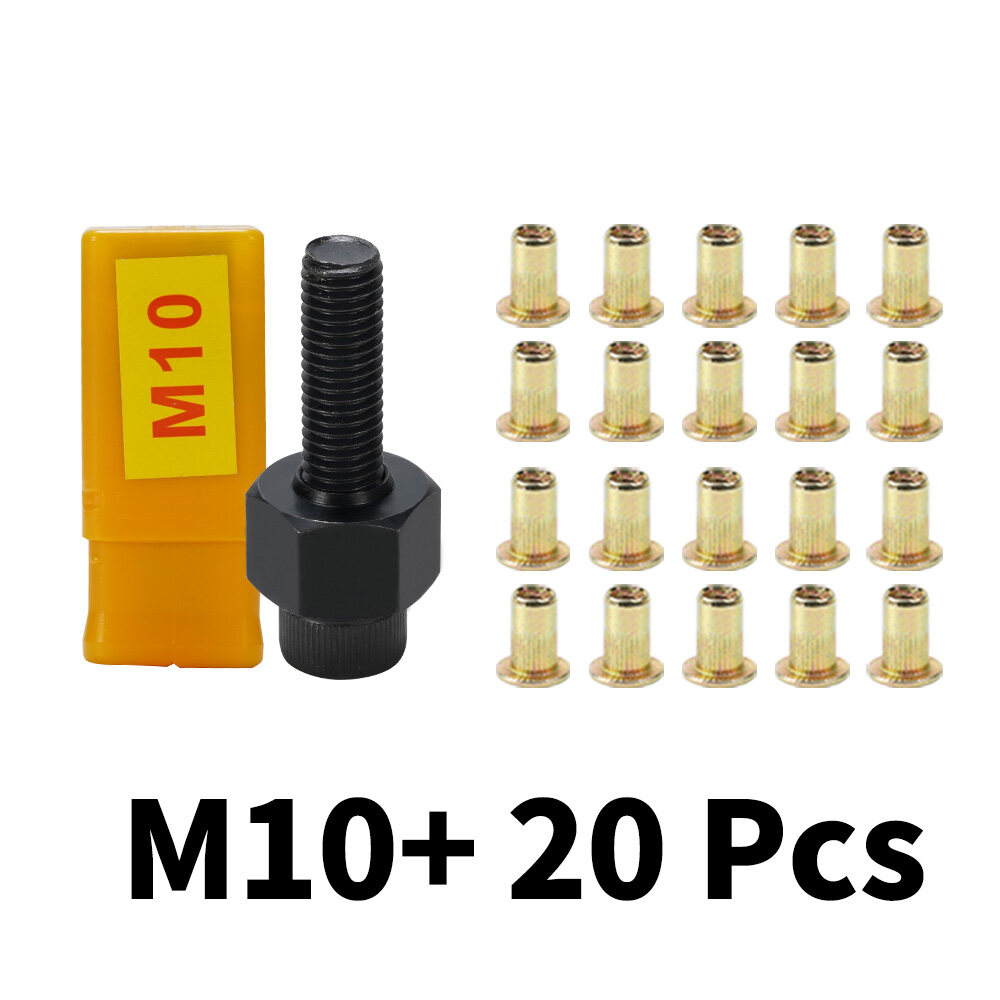 HIFESON Hand Rivet Nut Tool Head Nuts Manual Riveter Rivnut Tool with