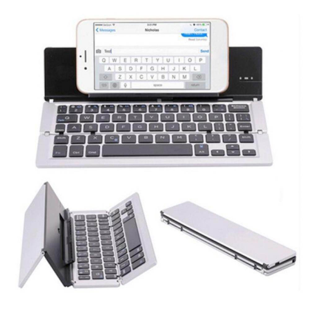 Bàn phím Bộ phím gấp tiện lợi bluetooth không dây tương thích cho điện thoại di động ipad máy tính bảng