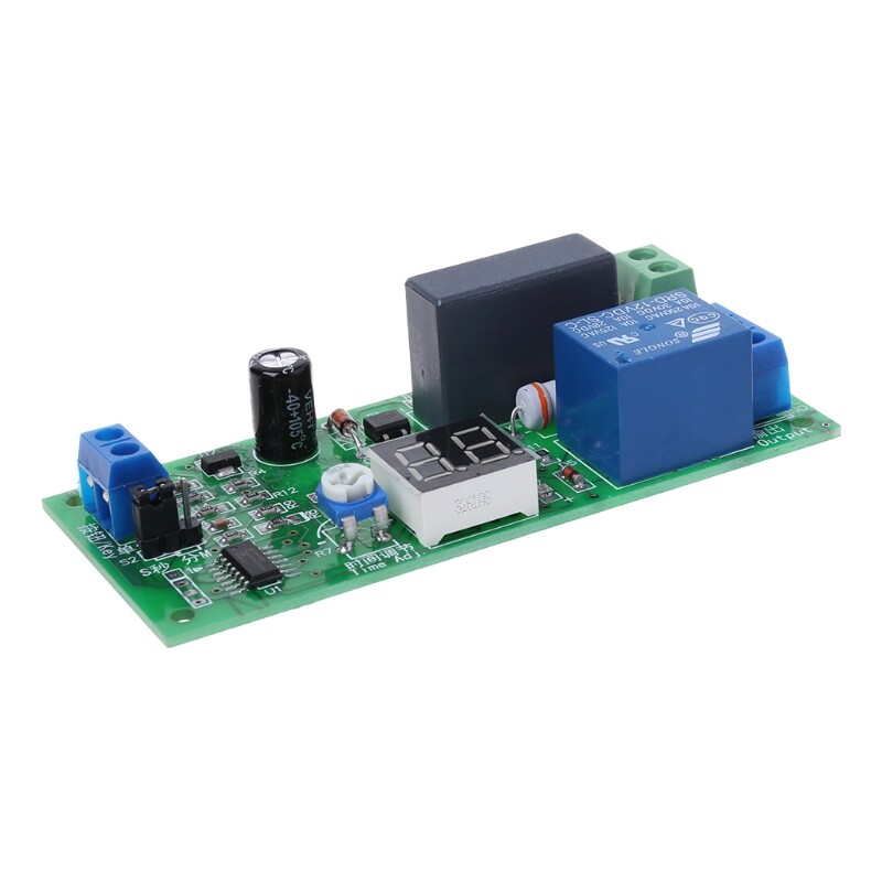 AC220V Delay Timer Switch Turn Off Board 0 Seconds-99 Minutes Delay Relay Module
