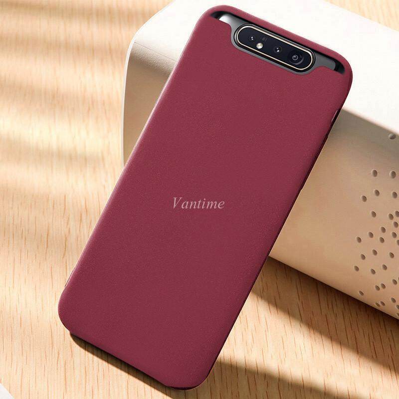 Vantime Case for Samsung Galaxy A80 Soft Sandstone Case, Ultra Thin Matte Back Protective Phone Slim Casing Cover