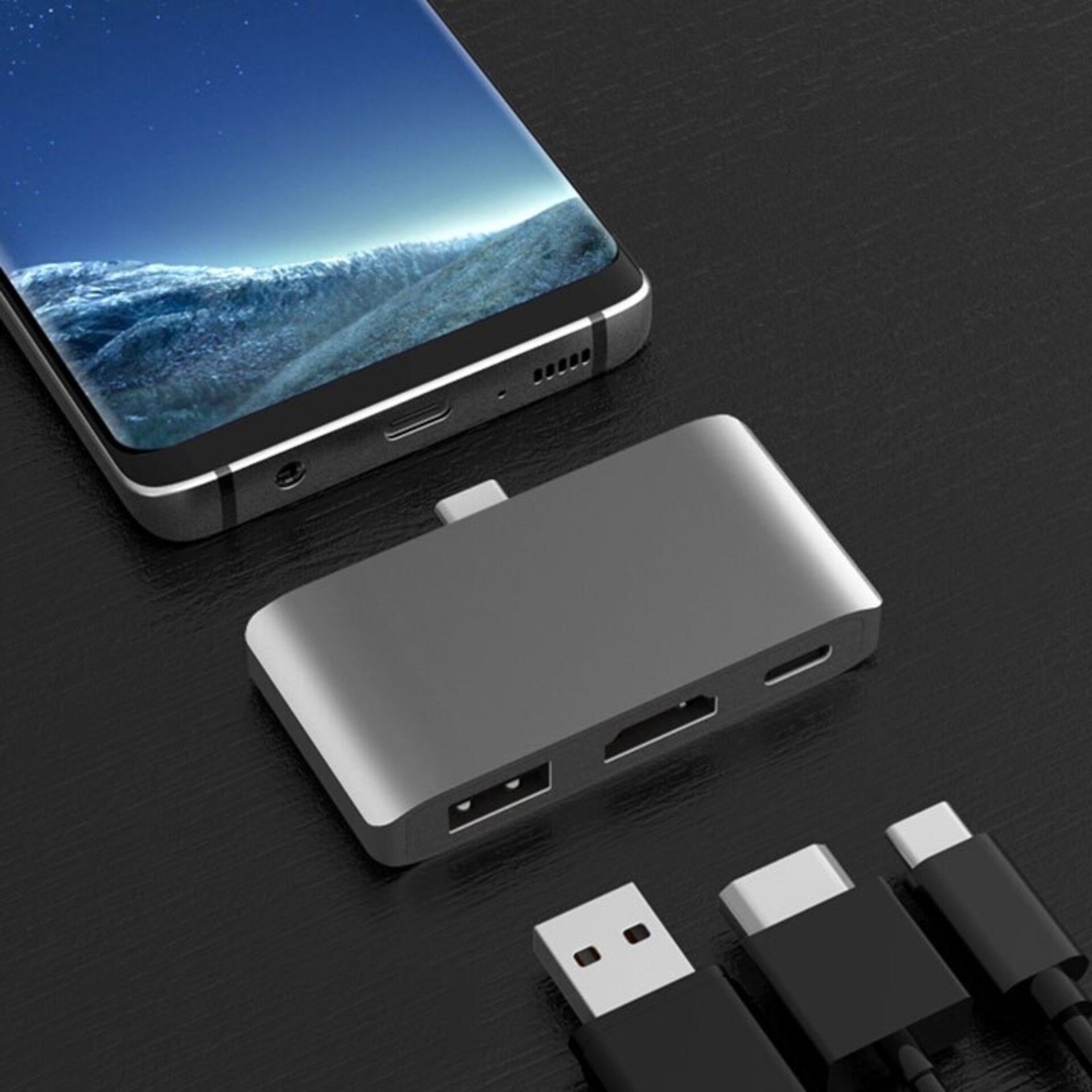 USB C Hub to HDMI 4K Dex Mode for Samsung Galaxy S8//S9 IPAD PRO Huawei Dell New