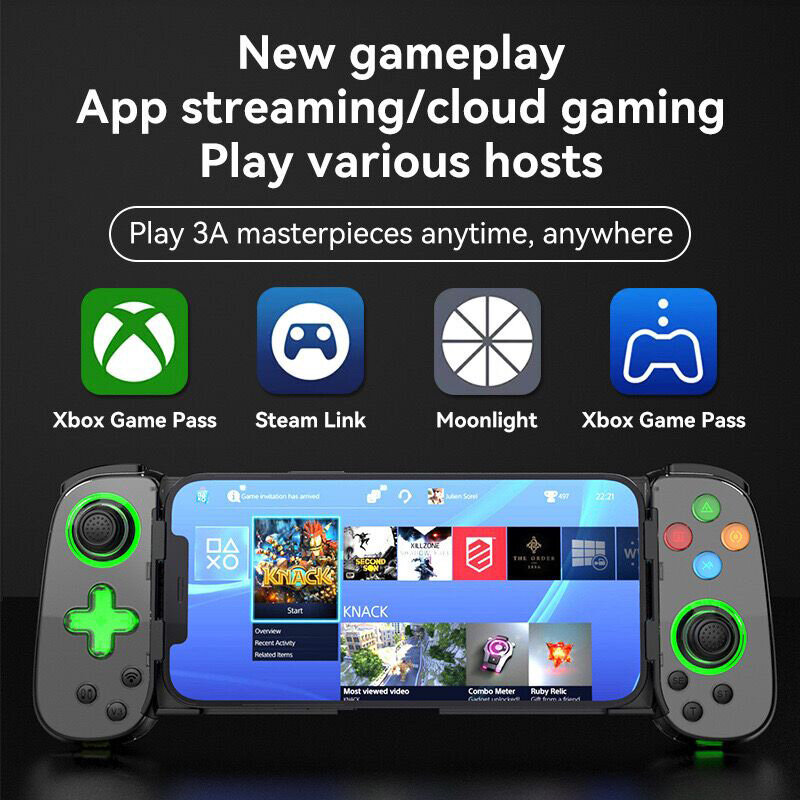 BSP D7 bluetooth không dây điều khiển chơi game điều khiển chơi game Bộ điều khiển bàn di chuột cảm ứng cho Android/điện thoại thông minh iOS/viên/Bộ chuyển đổi Nintendo/Windows PC