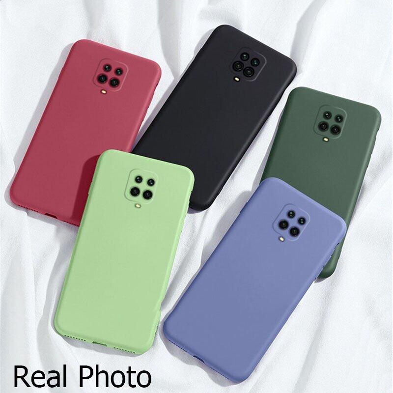 Dành Cho Ốp Xiaomi Redmi Note 9S Ốp Bảo Vệ Máy Ảnh Silicon Mềm Mờ Chất Lỏng Dành Cho Redmi Note 9 Pro Max Redmi Ốp Điện Thoại 9A 9C