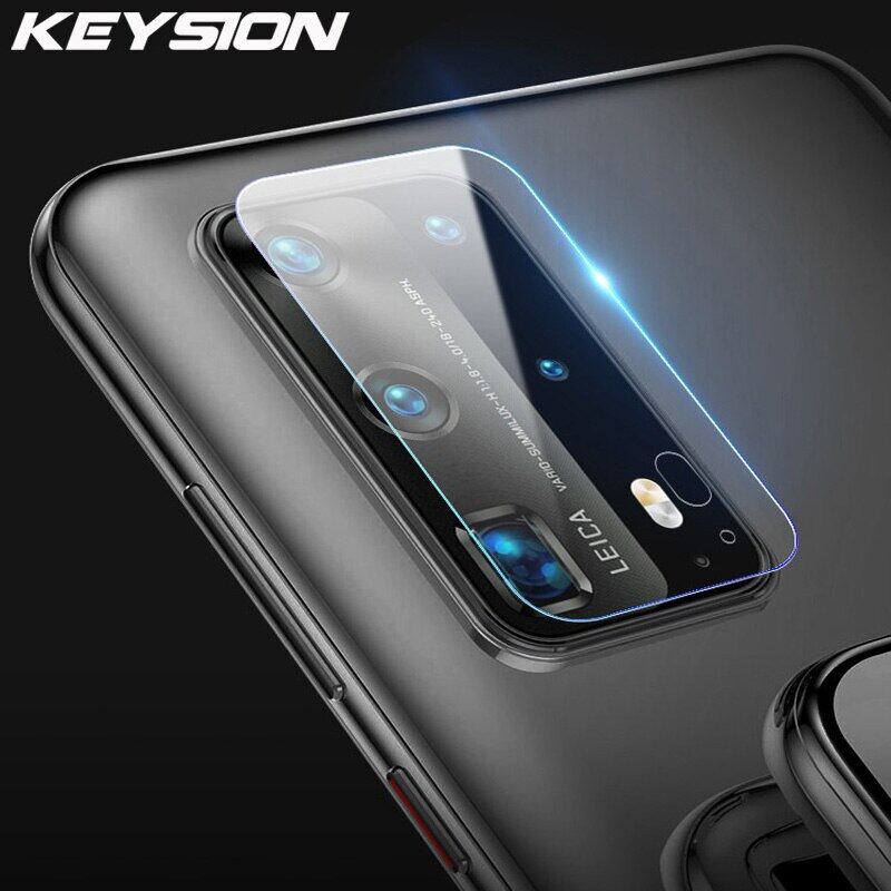 Keysion กล้องเลนส์กระจกนิรภัยสำหรับหัวเว่ย P40 P40 Pro บวกกล้องฟิล์มป้องกันแก้วสำหรับหัวเว่ย P40 Lite E โนวา 7i  วัสดุของตัวป้องกันหน้าจอ Tempered Glassชนิดของตัวป้องกันหน้าจอ มันเงารูปแบบรุ่นที่รับรอง สำหรับ Huawei P40 Lite