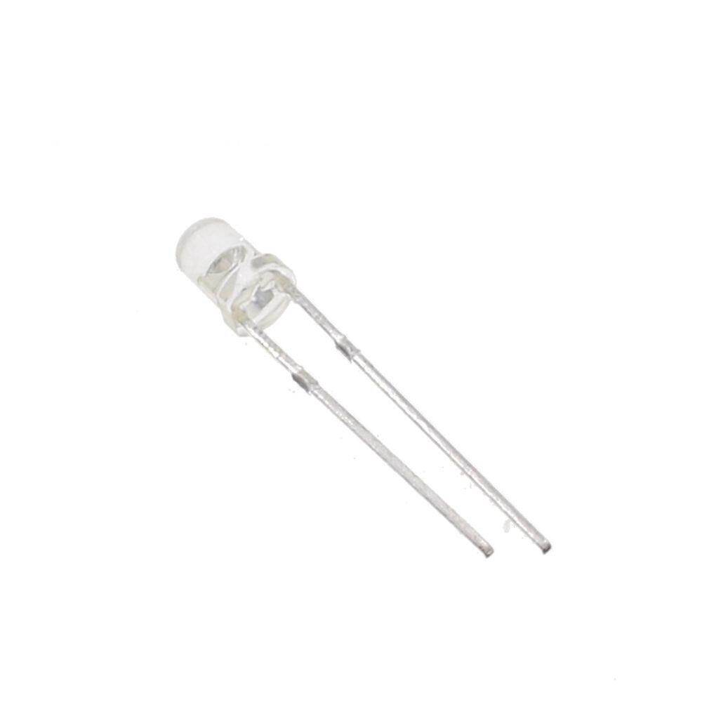 100 cái 3 mét LED trong suốt Diode 3 mét ánh sáng màu xanh lá cây/ánh sáng màu đỏ/Đèn xanh dương/đèn vàng/ánh sáng màu da cam DIY phát ra ánh sáng Diode