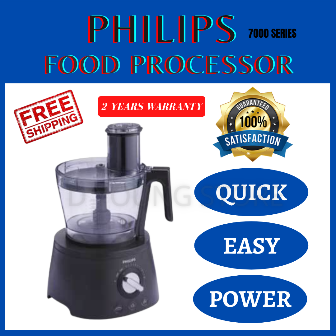 Philips Food Processor 7000 Series, Electric Food Processor Lazada