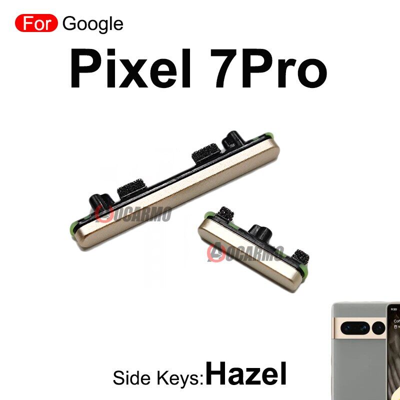 Original For Google Pixel 7 7Pro Pro Side Button Keys Power Volume Buttons Replacement Parts
