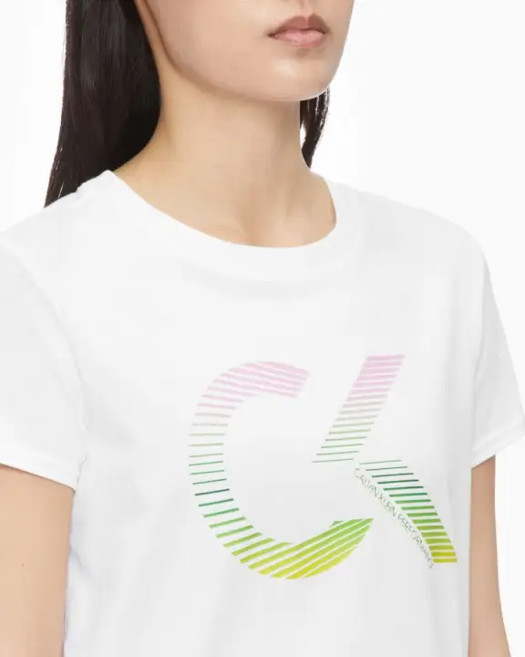 calvin klein rainbow shirt