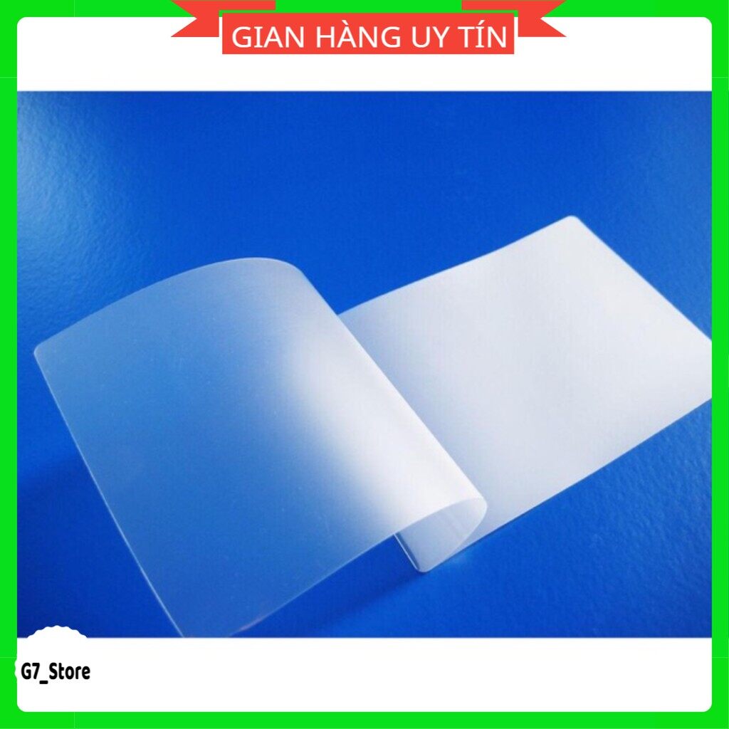 Tập 100 Tờ Giấy Ép Plastic A4 35Mic