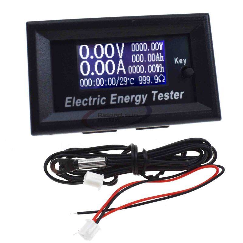 Bảng giá 5 Cái 1 Cái DC 120V 20A Màn Hình LCD Vôn Kế Màn Hình Đồng Hồ Đo Điện Áp Ampe Kế Công Suất Năng Lượng Trở Kháng Đa Năng