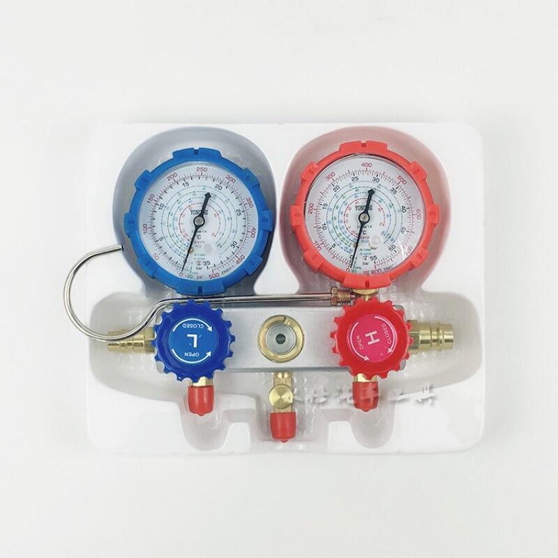 Car Air Conditioner Meter Plus Fluoride Pressure Gauge Carton Set R134a