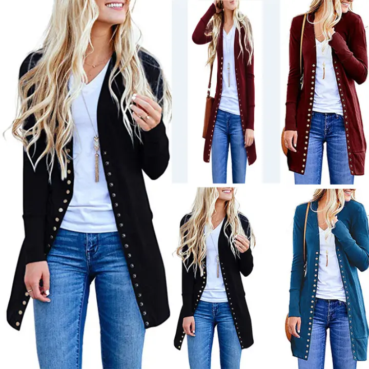 low cut cardigan