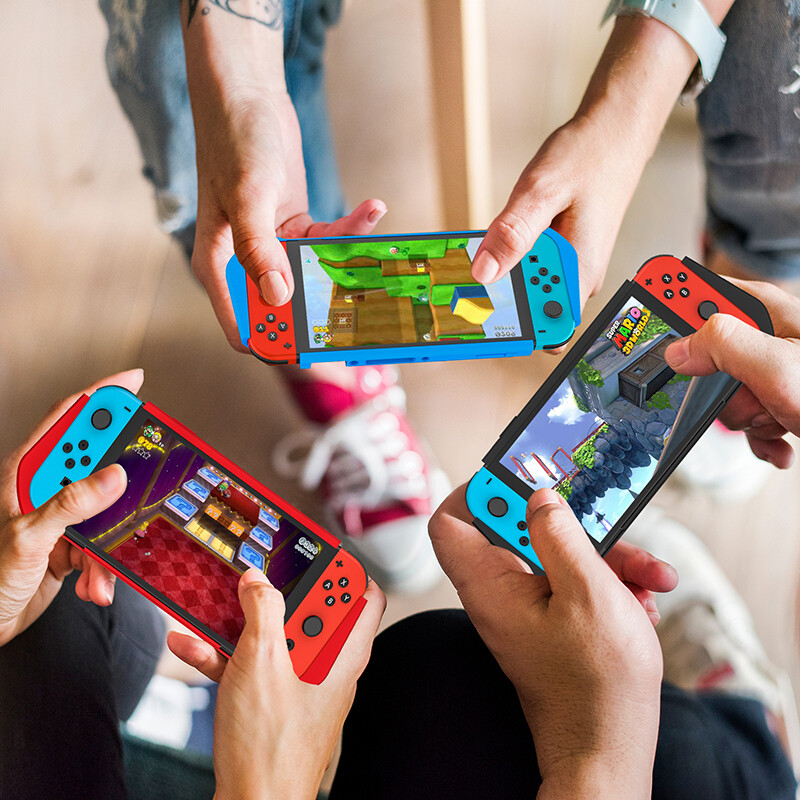 DISOUR Ốp Bảo Vệ OLED Cho Nintendo Switch Mới Cho Nintendo Switch Ốp OLED Ốp Bảo Vệ Chơi Game PC TPU Công Tắc OLED Phụ Kiện Công Tắc OLED