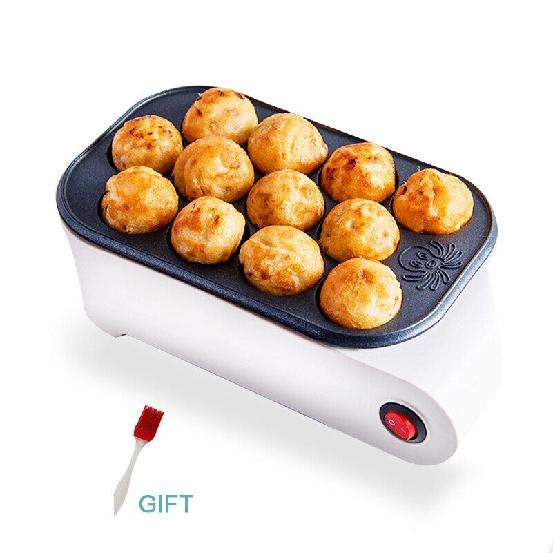 650W Octopus เครื่องเบเกอรี่ Chibi Maruko เครื่องใช้ในครัวเรือนเครื่องทำทาโกะยากิ Octopus Balls Maker Professional เครื่องมือทำอาหาร