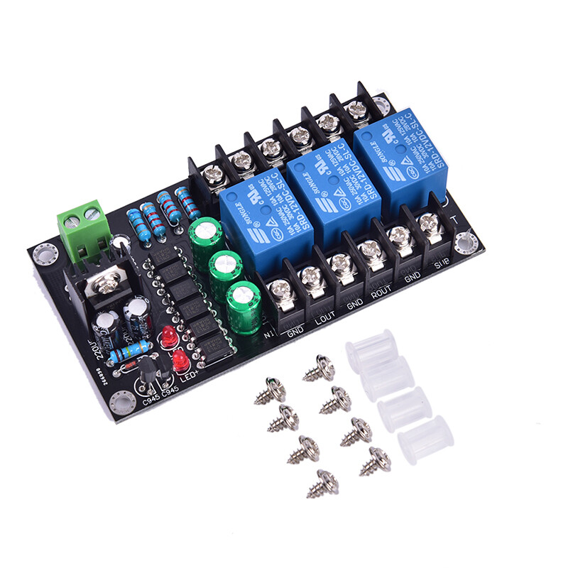 NEW ARRIVAL 300W Digital Amplifier Speaker Protection Board 2.1 Channel Relay Speaker Module