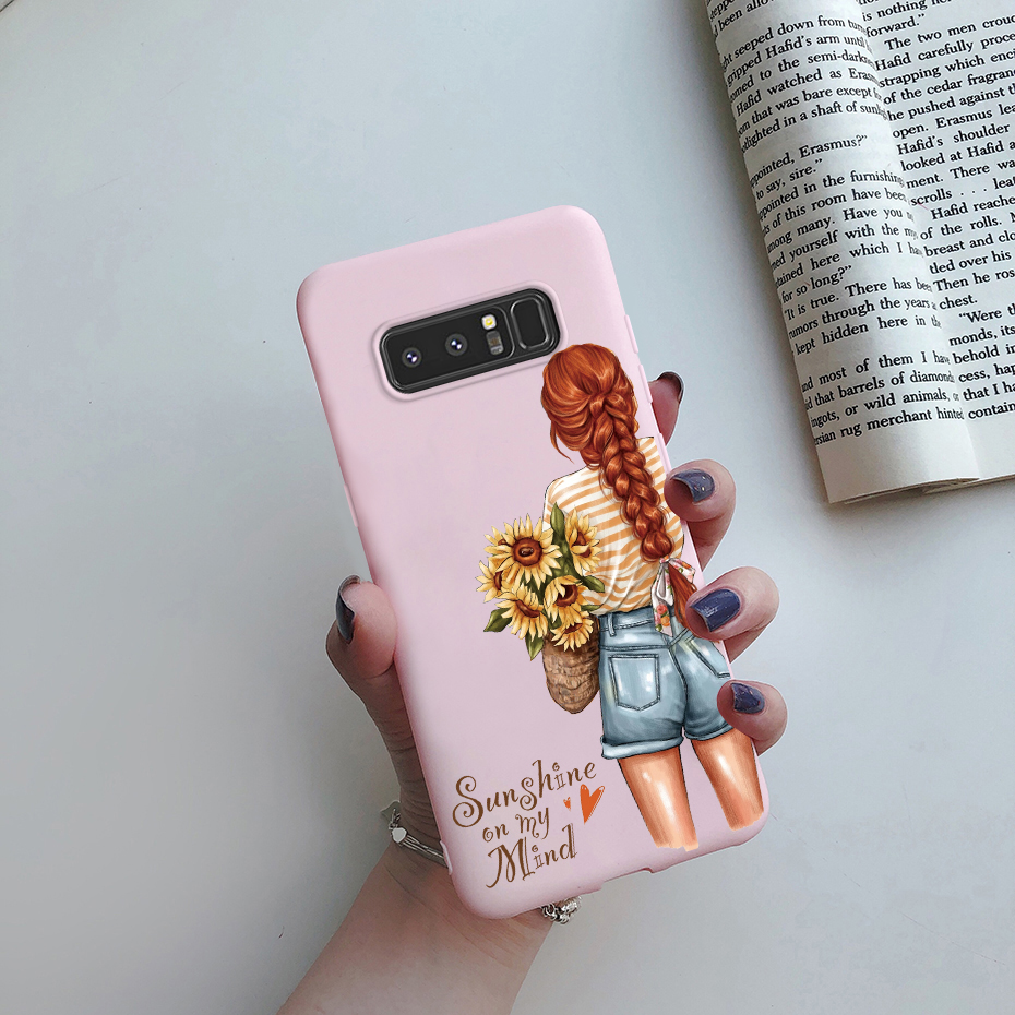 For Samsung Galaxy Note 8 Note 9 Note 10 Note 10 Plus Note 10+ Case Stylish Pattern Casing Soft Slim Matte Phone Case Cover