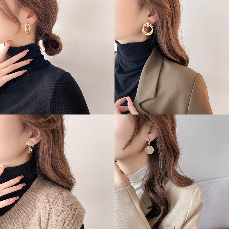 Exquisite Style Geometry Earrings for Women