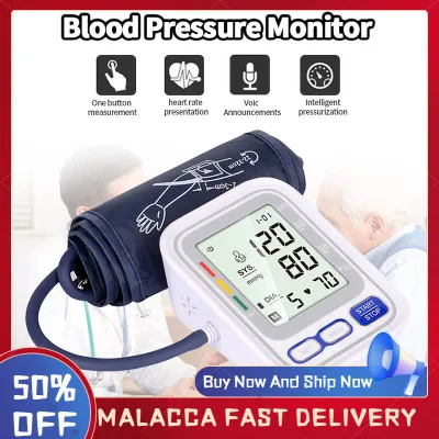 Blood Pressure Monitor Automatic Blood Pressure Measurement USB Charging Voice Function Sphygmomanometer