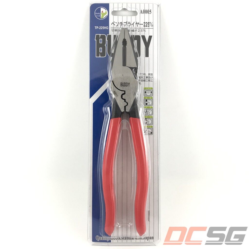 Kềm điện đa năng bấm cos 9'' Buddy A0005