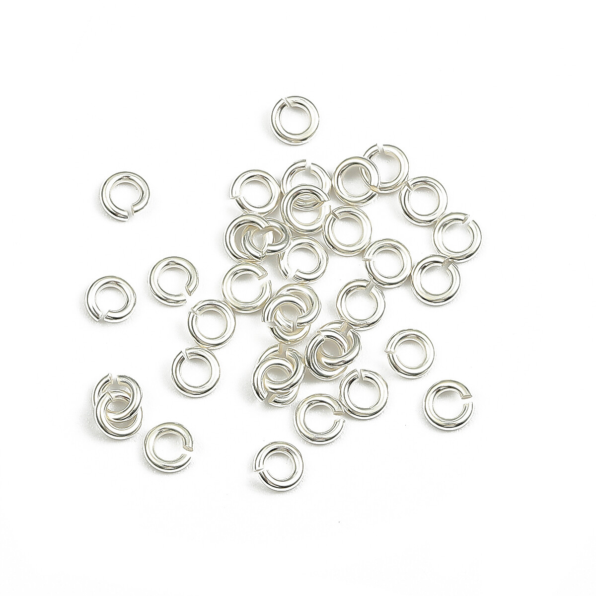 , Vòng Đeo Tay Đơn Vòng Kết Nối Mặt Dây Chuyền Bông Tai Để Làm Đồ Trang Sức