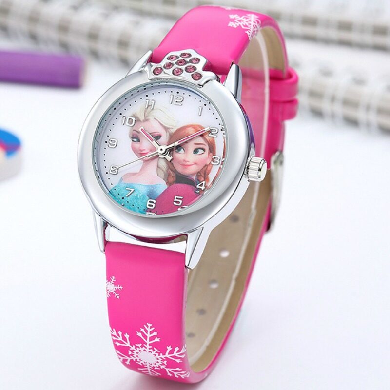 Girls best sale frozen watch