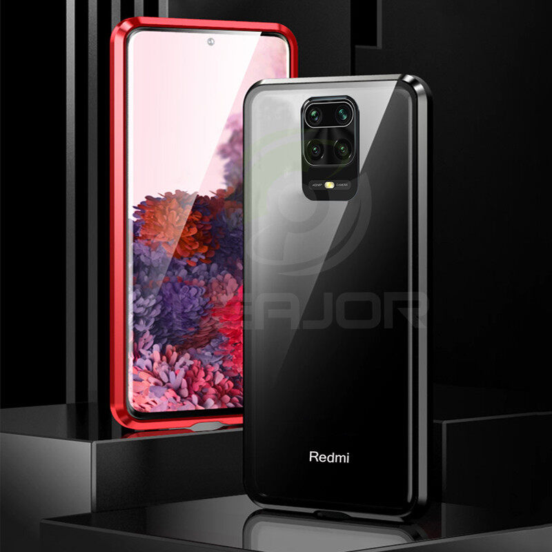 For Redmi Note 11/11s/Note 11 Pro 5G/Xiaomi 11T/11T Pro/redmi Note 10 4G/10s/Redmi Note 10 Pro/Redmi Note 9/Note 9s/Note 9 Pro Metal Case Two-sided Tempered Glass Casing Phone shell 360 Full Cover Case For Xiaomi