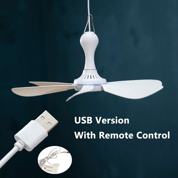 Suitable For Xiaomi Premium New 6 Leaves Ceiling Fan Air Cooler Hanging  Plug Powered  Inch Tent Fans Camping Outdoor Dormitory Bed | Lazada PH