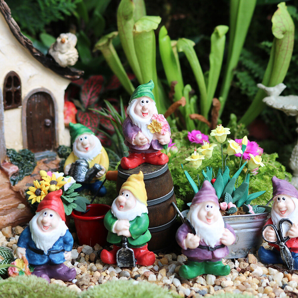Miniature Fairy Garden Gnomes Fasci Garden