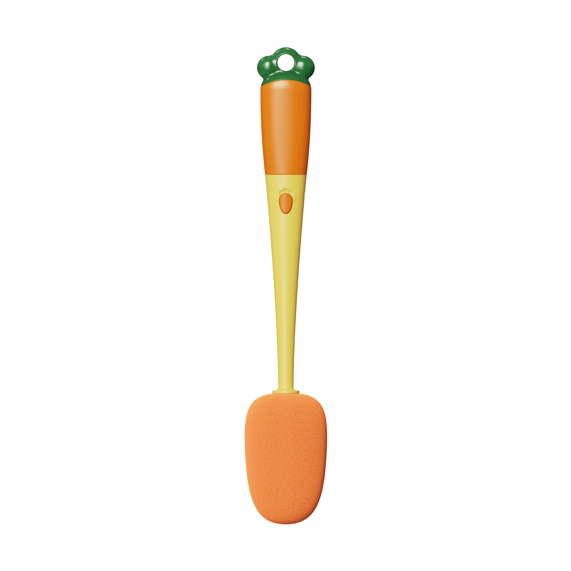 3 In 1 Multi-function Carrot Shape Cup Brush Long Handle Bottle Brush Cleaner Cleaning Brush Kitchen Cleaning Tools