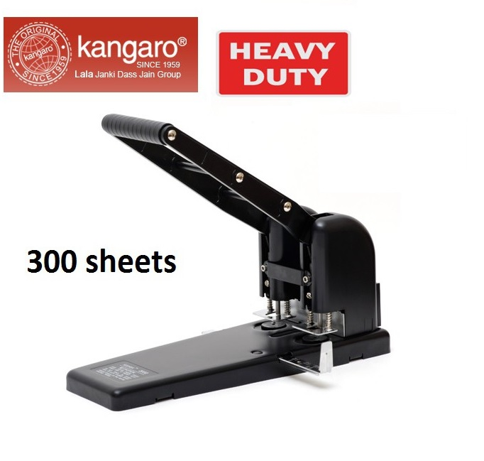 Kangaro HDP2032 Heavy Duty Two Holes Puncher (300 sheet Capacity) Lazada
