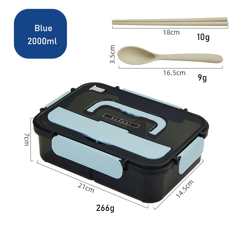 Beautiful lunch box, a child's lunch box. A single-layer sealed lunch box Plastic lunch box lunch box microwave Japanese lunch box