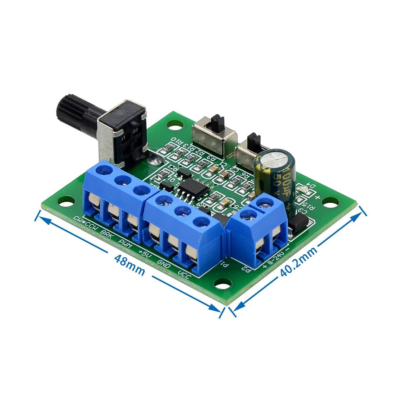 PWM speed controller brushless DC motor driver board regulator plate