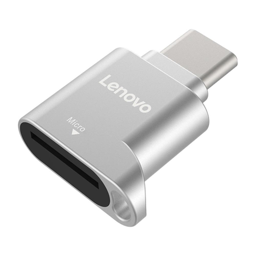 Lenovo d201 usb c tf card reader 480mbps 512gb type c to tf mini memory card reader for smartphone android/tablets /pc /laptop