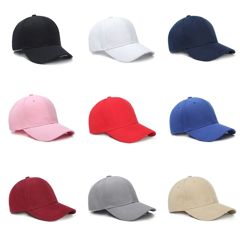 Fishing Leisure Hat Adjustable Baseball Cap Dustproof Cap Sun Visor Baseball Cap Solid Color Baseball Cap