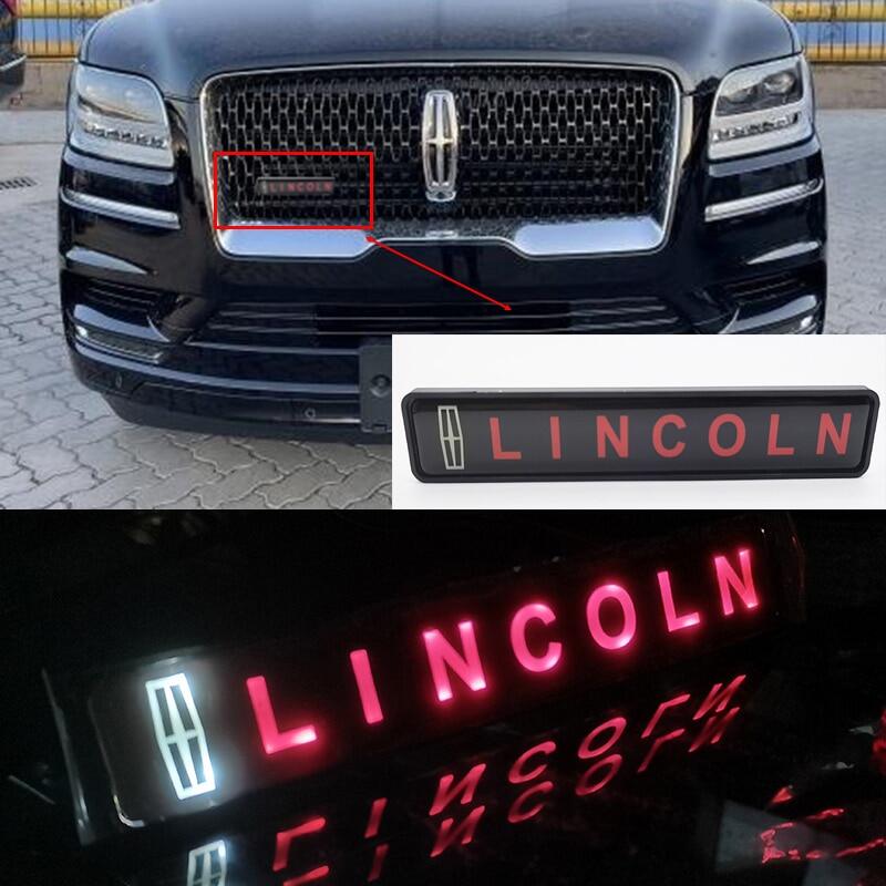 MKC Voyager MKZ MKX Navigator Badge Emblem DRL Day Running Light Hood