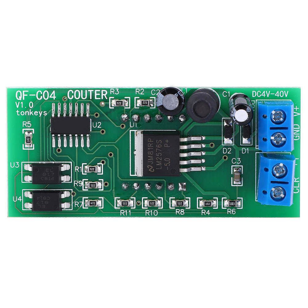 9999 Counter Module 4-Digit Digital Display + Memory Function QF-C04 DC4-40V