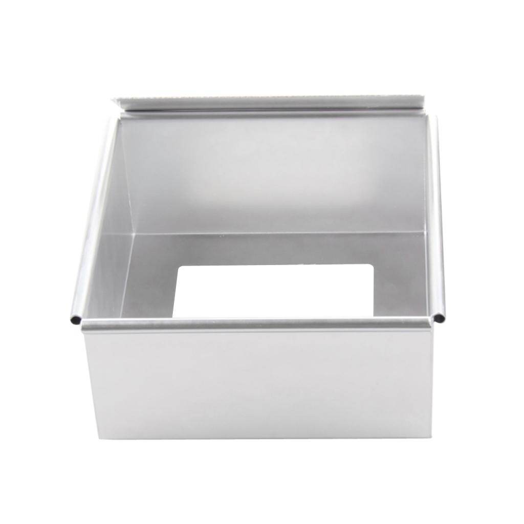 Baoblaze Square Cake Pan Aluminum Cake Molds Baking Pan With Removable Bottom