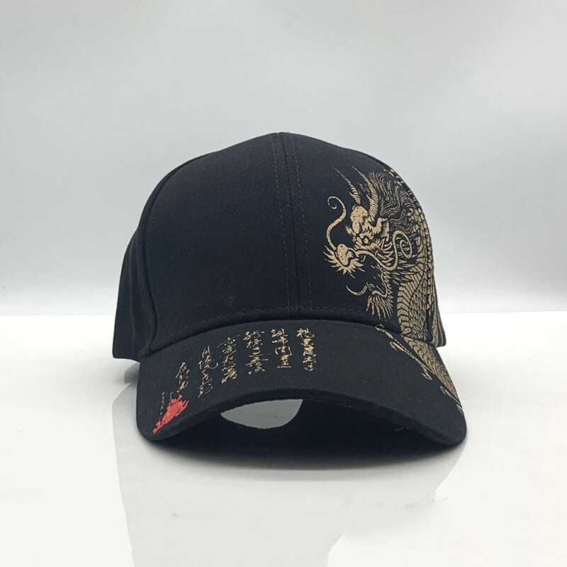 Unisex baseball cap fashion Chinese style adjustable hip-hop stretch casual hat
