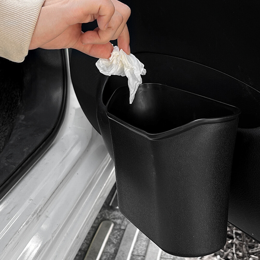 Car Multifunctional Garbage Bin Car Seat Back Hanging Storage Box Auto Front Rear Door Storage Holder Car Interior Organizer