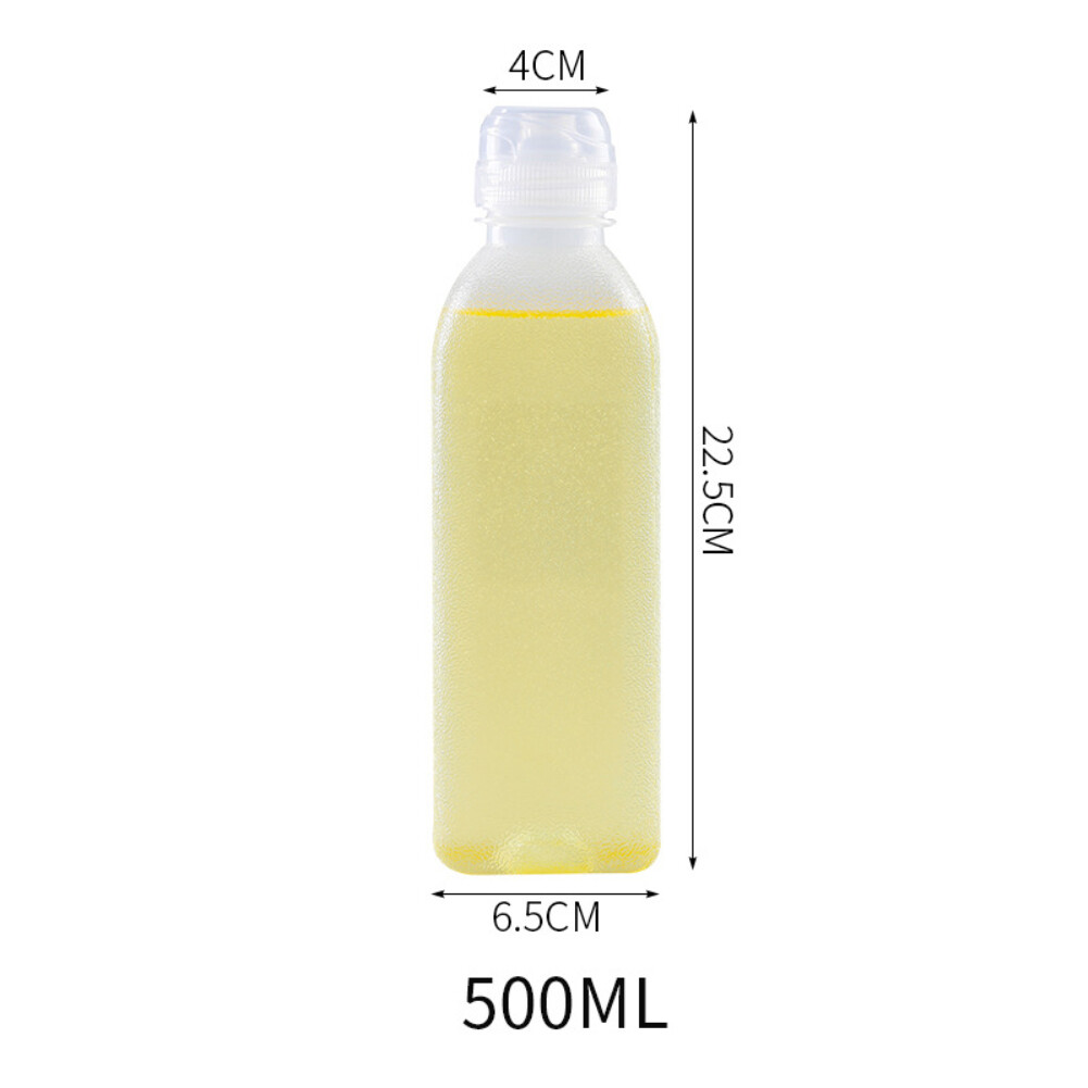 FLEWWER Kitchen Plastic Seasoning Scream Oil Pot Filled With Soy Sauce Vinegar Squeeze Bottle Squeeze Sauce Bottle Oil Tank Squeeze Bottle Oil Bottle