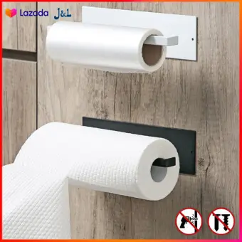Hot Kitchen Towel Hanger Rack Bar Cabinet Cling Film Rag Hanging Kitchen Towel Hanger Rack Bar Cabinet